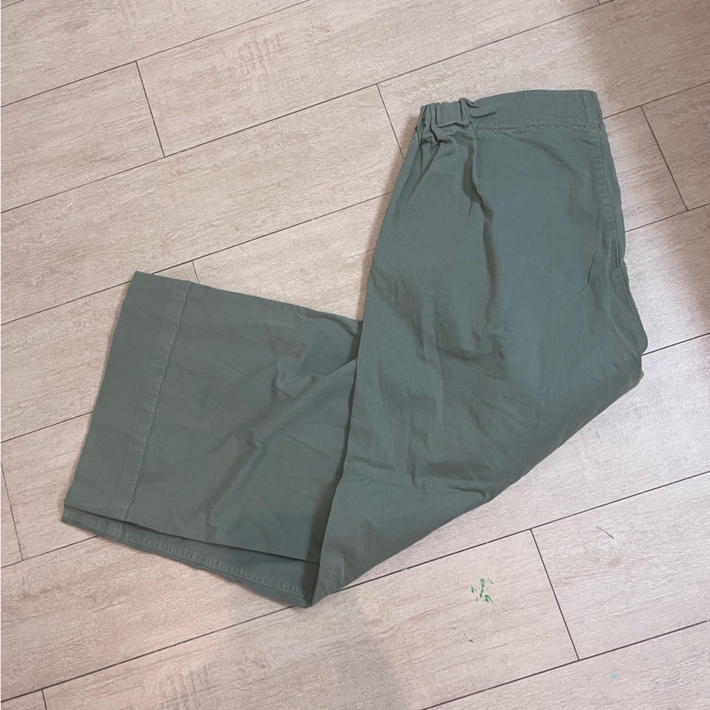 Excellent condition J.Crew cropped wide leg pants